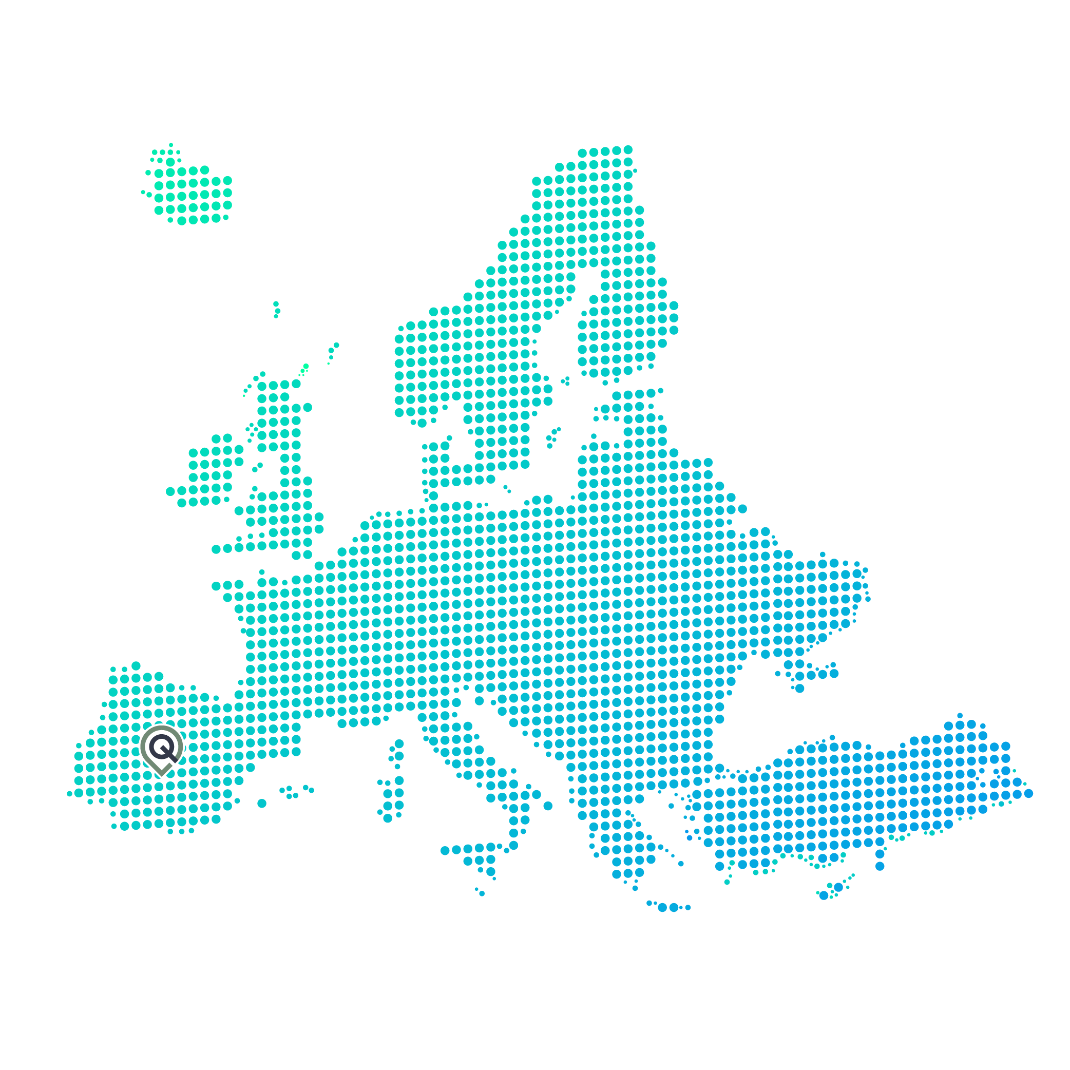 Mapa de cobertura en España